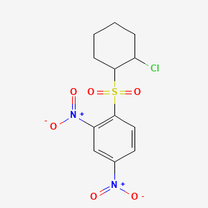 2-Chlorocyclohexyl 2,4-dinitrophenyl sulfone