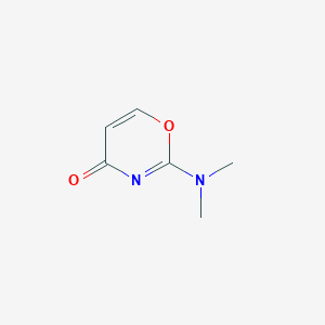 2-(Dimethylamino)-4H-1,3-oxazin-4-one