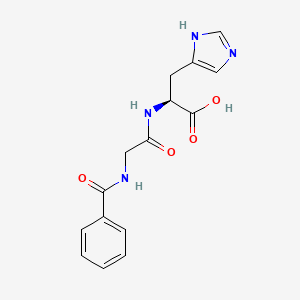 N-Benzoylglycyl-L-histidine