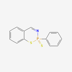 2-Phenyl-2H-1,3,2-benzothiazaphosphorine 2-sulfide