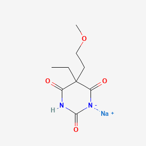 5-Ethyl-5-(2-methoxyethyl)barbituric acid sodium salt