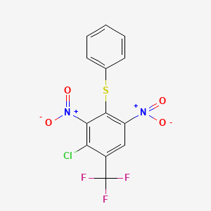 2-Chloro-3,5-dinitro-4-(phenylsulfanyl)-1-(trifluoromethyl)benzene