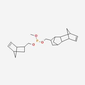 2-bicyclo[2.2.1]hept-5-enylmethyl methyl 4-tetracyclo[6.2.1.13,6.02,7]dodec-9-enylmethyl phosphite