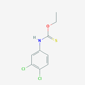 molecular formula C9H9Cl2NOS B14466483 O-ethyl N-(3,4-dichlorophenyl)carbamothioate 