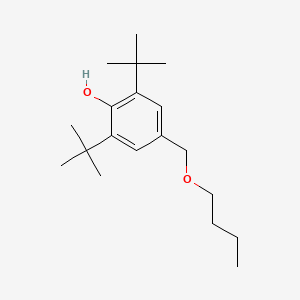 4-(Butoxymethyl)-2,6-DI-tert-butylphenol