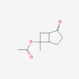 6-Methyl-2-oxobicyclo[3.2.0]heptan-6-yl acetate