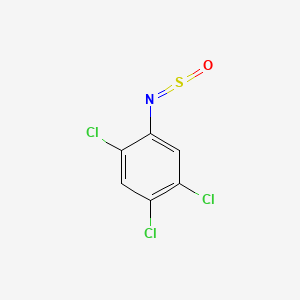 molecular formula C6H2Cl3NOS B14466681 N-Sulfinyl-2,4,5-trichloroaniline CAS No. 73637-09-9