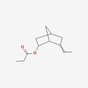 6-Ethylidenebicyclo(2.2.1)hept-2-yl propionate