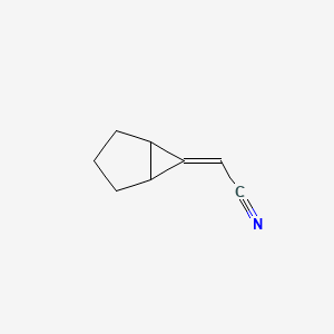 (Bicyclo[3.1.0]hexan-6-ylidene)acetonitrile