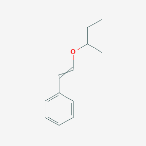 {2-[(Butan-2-yl)oxy]ethenyl}benzene