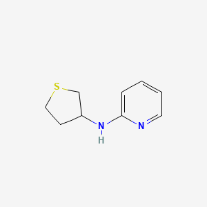 molecular formula C9H12N2S B1446724 N-(硫代环丙烷-3-基)吡啶-2-胺 CAS No. 1509011-41-9