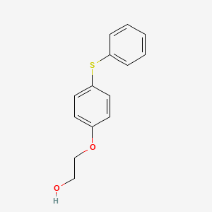 2-[4-(Phenylsulfanyl)phenoxy]ethan-1-ol