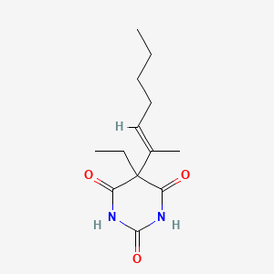 Barbituric acid, 5-ethyl-5-(1-methyl-1-hexenyl)-