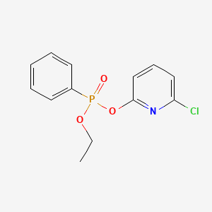 6-Chloropyridin-2-yl ethyl phenylphosphonate