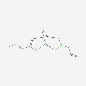 3-(Prop-2-en-1-yl)-7-propyl-3-borabicyclo[3.3.1]non-6-ene