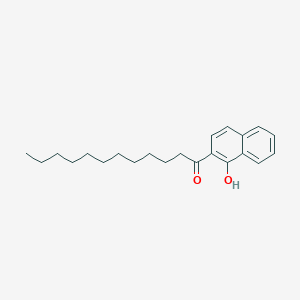 1-(1-Hydroxynaphthalen-2-YL)dodecan-1-one