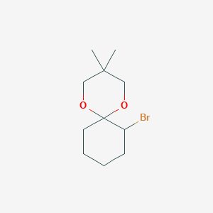 7-Bromo-3,3-dimethyl-1,5-dioxaspiro[5.5]undecane