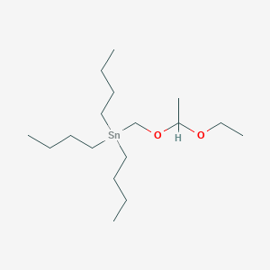 Stannane, tributyl[(1-ethoxyethoxy)methyl]-