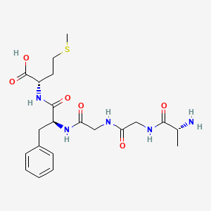 D-Alanylglycylglycyl-L-phenylalanyl-L-methionine