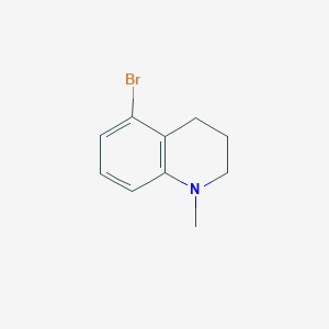 molecular formula C10H12BrN B1446767 5-溴-1-甲基-1,2,3,4-四氢喹啉 CAS No. 1488118-30-4