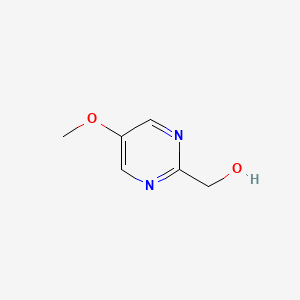 molecular formula C6H8N2O2 B1446768 2-(Hydroxymethyl)-5-methoxypyrimidine CAS No. 1459748-95-8