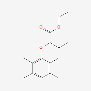 2-(2,3,5,6-Tetramethylphenoxy)butyric acid ethyl ester