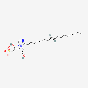 1H-Imidazolium, 2-(8-heptadecenyl)-4,5-dihydro-1-(2-hydroxyethyl)-1-(2-hydroxy-3-sulfopropyl)-, inner salt