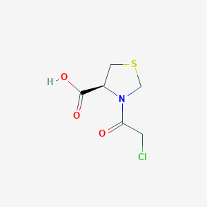 (4S)-3-(Chloroacetyl)-1,3-thiazolidine-4-carboxylic acid