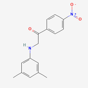 2-(3,5-Dimethylanilino)-1-(4-nitrophenyl)ethanone