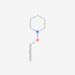 molecular formula C8H13NO B14467995 1-(Propadienyloxy)piperidine CAS No. 71145-91-0