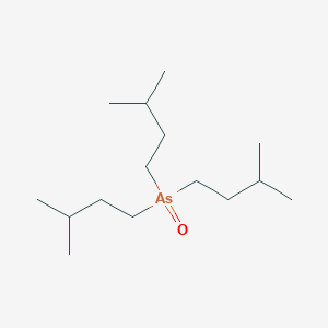 Tris(3-methylbutyl)(oxo)-lambda~5~-arsane