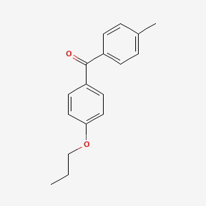 Methanone, (4-methylphenyl)(4-propoxyphenyl)-