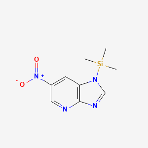 6-Nitro-1-(trimethylsilyl)-1H-imidazo[4,5-b]pyridine