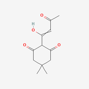 2-(1-Hydroxy-3-oxobut-1-en-1-yl)-5,5-dimethylcyclohexane-1,3-dione