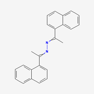 Bis[1-(naphthalen-1-yl)ethylidene]hydrazine