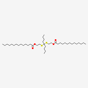 Dibutyltinbis[2-(myristoyloxy)ethylmercaptide]