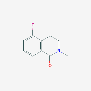 molecular formula C10H10FNO B1446830 5-fluoro-2-methyl-3,4-dihydroisoquinolin-1(2H)-one CAS No. 406923-62-4