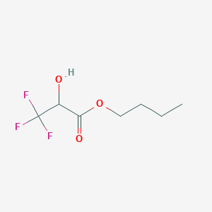molecular formula C7H11F3O3 B1446838 3,3,3-三氟-2-羟基丙酸正丁酯 CAS No. 149526-96-5