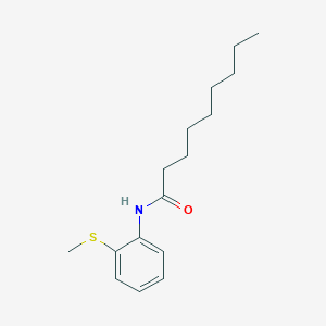 N-[2-(Methylsulfanyl)phenyl]nonanamide