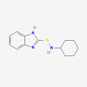 1H-Benzimidazole-2-sulfenamide, N-cyclohexyl-