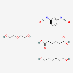 1,3-Diisocyanato-2-methylbenzene;hexanedioic acid;hexane-1,6-diol;2-(2-hydroxyethoxy)ethanol