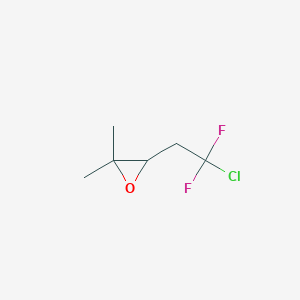 3-(2-Chloro-2,2-difluoroethyl)-2,2-dimethyloxirane