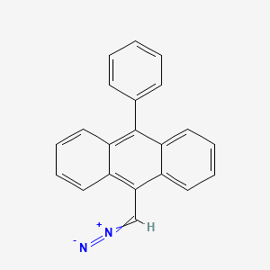 9-(Diazomethyl)-10-phenylanthracene