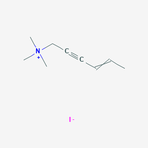 N,N,N-Trimethylhex-4-en-2-yn-1-aminium iodide