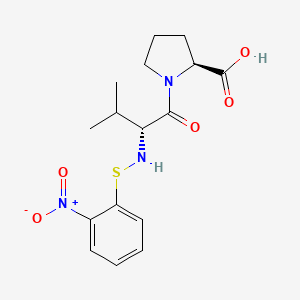 N-[(2-Nitrophenyl)sulfanyl]-D-valyl-L-proline