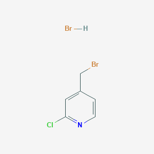 molecular formula C6H6Br2ClN B1446878 4-(溴甲基)-2-氯吡啶氢溴酸盐 CAS No. 32938-48-0