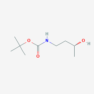 molecular formula C9H19NO3 B1446899 (R)-叔丁基(3-羟基丁基)氨基甲酸酯 CAS No. 1311369-01-3