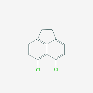 molecular formula C12H8Cl2 B144690 5,6-二氯-1,2-二氢苊 CAS No. 4208-97-3