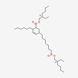 2-Cyclohexene-1-octanoic acid, 5-(((2-ethylhexyl)oxy)carbonyl)-4-hexyl-, 2-ethylhexyl ester