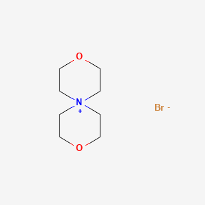 3,9-Dioxa-6-azaspiro[5.5]undecan-6-ium bromide